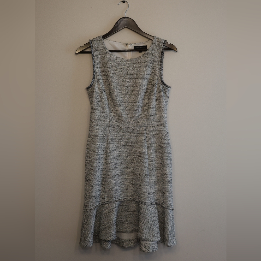Elegant Gray Banana Repiblic Sleeveless Dress Size 4